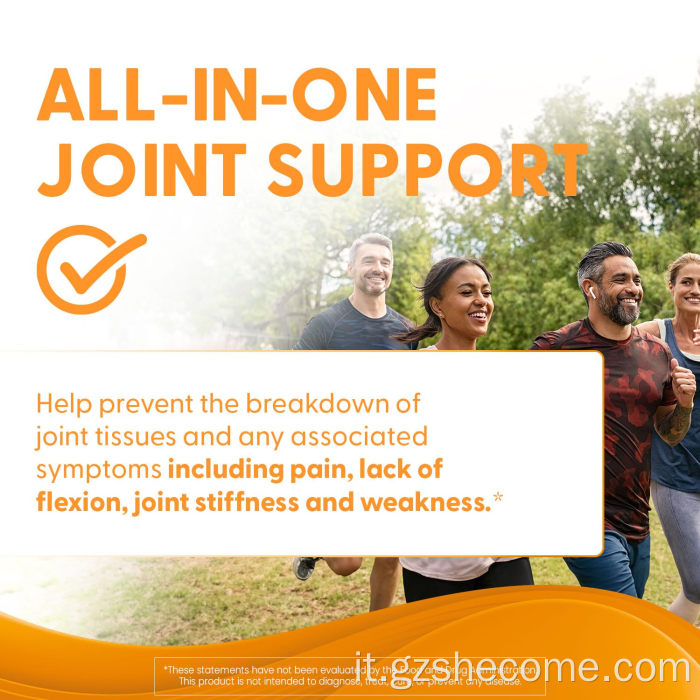 Glucosamina congiunta di condroitina Supporto capsule MSM per uomini